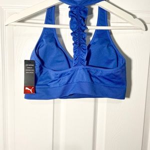 Puma Sport Bra Royal Blue size L/G can fit M and L